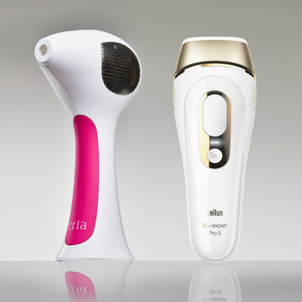 Braun vs. Tria for Hair Removal