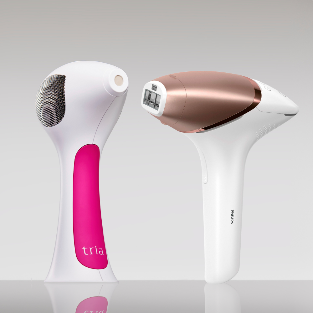 Philips vs. Tria for Hair Removal